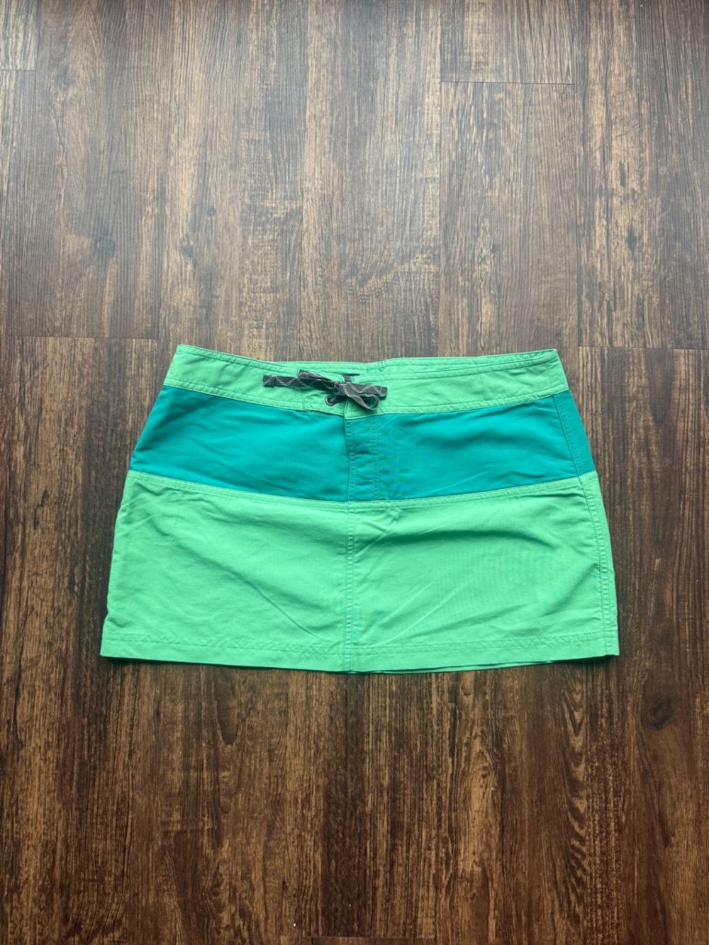 Patagonia Women's Board Skirtie Colorblock Mini Skirt Y2K Gorpcore Granola- 10